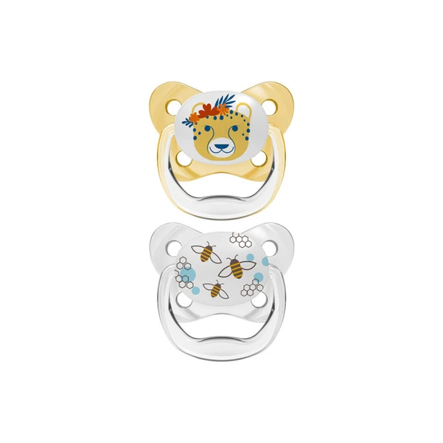 DR.BROWNS - Πιπίλες PreVent Orthodontic Soother 6-18months Unisex | 2τμχ