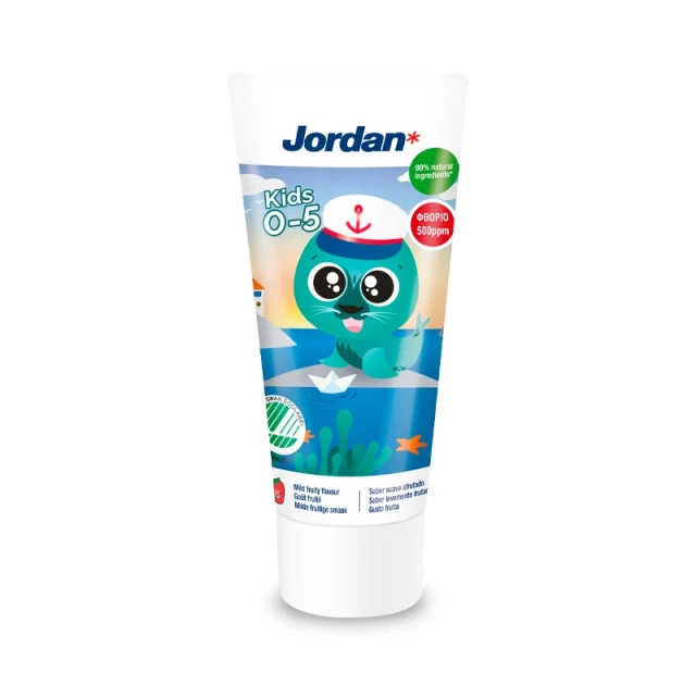 JORDAN - Kids Toothpaste 0-5years Penguine Παιδική Οδοντόκρεμα  | 50ml