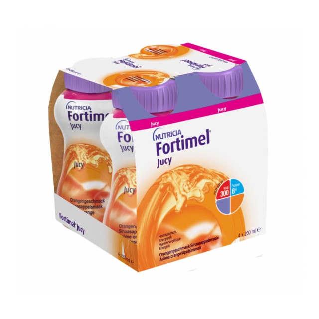 NUTRICIA - Fortimel Jucy Πορτοκάλι | 4x200ml