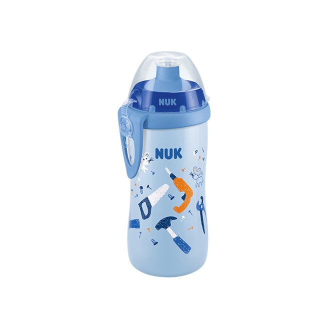 NUK - Junior Cup Παγουράκι Με Καπάκι Μπλε 36m+ | 300ml