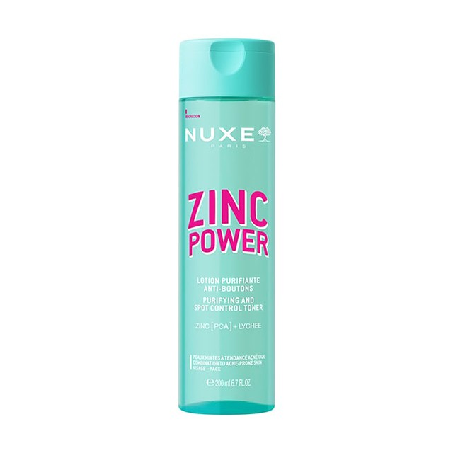 Nuxe Zinc Power Purifying and Spot Control Toner 200ml