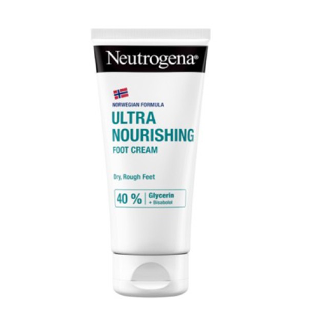 Neutrogena Ultra Nourishing Foot Cream, Εξαιρετικά Θρεπτική Κρέμα Ποδιών, 100ml