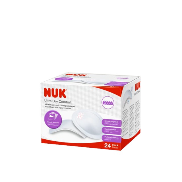 NUK - Επιθέματα Στήθους Ultra Dry Comfort | 24τμχ