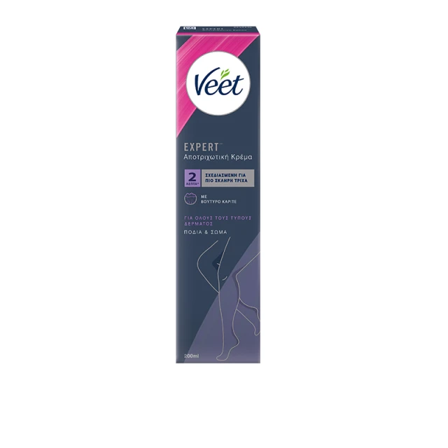 VEET - Αποτριχωτική Κρέμα για όλους τους τύπους δέρματος Expert | 200ml