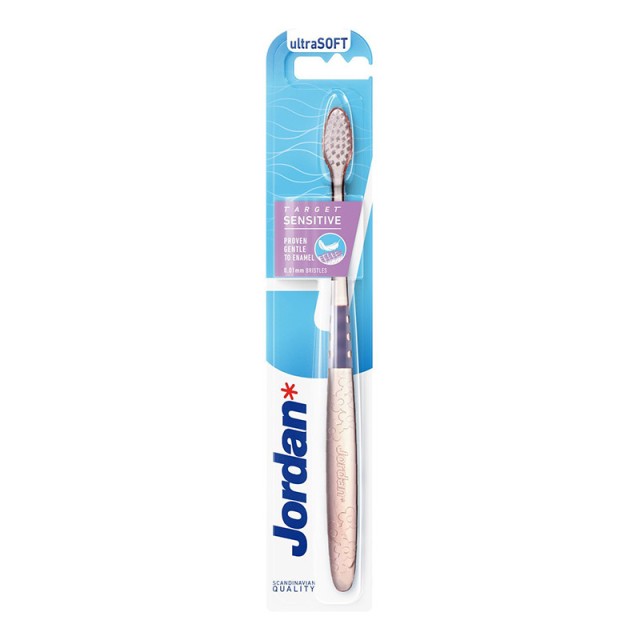JORDAN - Target Sensitive Toothbrush Ultrasoft Pink (1τμχ)