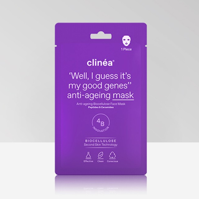 Clinea - Anti-Ageing Biocellulose Face Mask 1τμχ