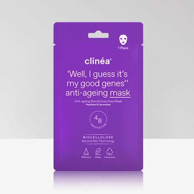 Clinea - Anti-Ageing Biocellulose Face Mask 1τμχ
