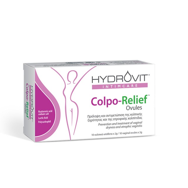 HYDROVIT -  Intimcare Colpo-Relief Ovules (10x2gr)
