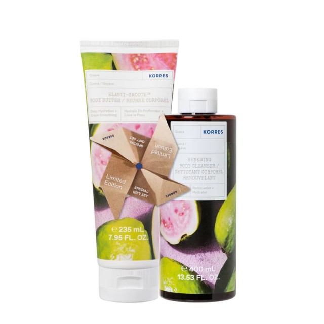 KORRES - Guava Shower Gel (400ml) & Body Butter (235ml)