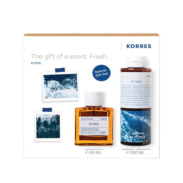 KORRES - Promo The Gift of a Scent Fresh Kyma Eau De Toilette (50ml) & Kyma Shower Gel (250ml)