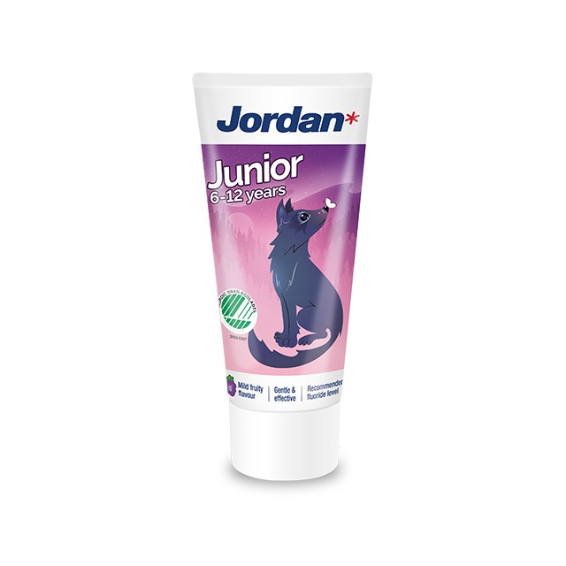 JORDAN - Kids Toothpaste 6-12years Wolf Παιδική Οδοντόκρεμα | 50ml