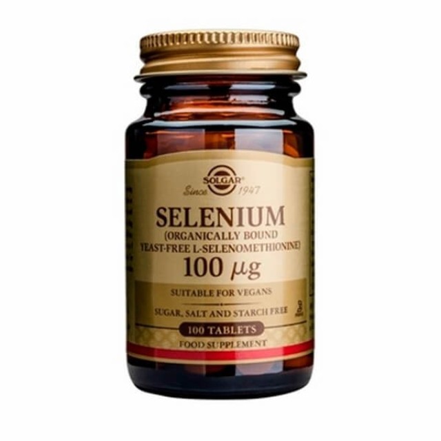 SOLGAR - Selenium 100mg | 100 tabs
