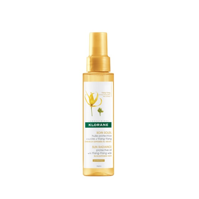 KLORANE - Soin Soleil Huile Protectrice a la Cire d Ylang-Ylang | 100ml