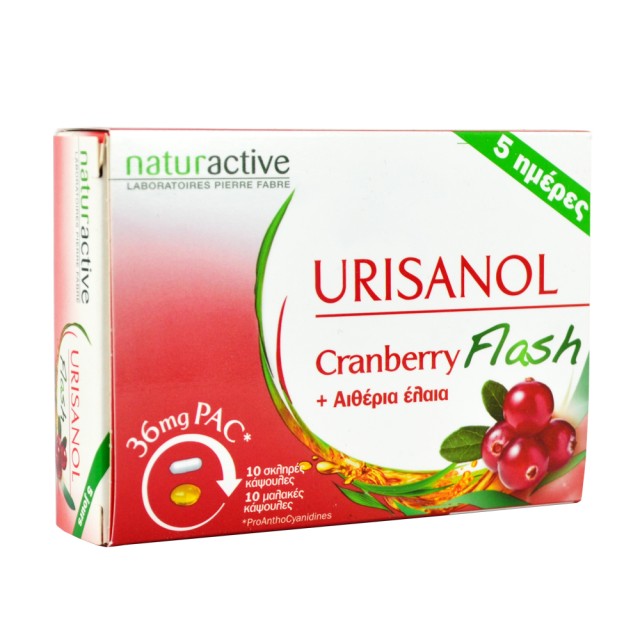 NATURACTIVE - Urisanol Flash | 10Ge/10Caps