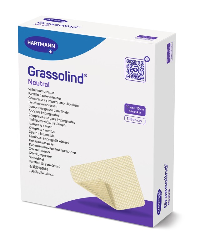 HARTMANN - Grassolind Αποστειρωμένο επίθεμα με αλοιφή 10cmx10cm | 10τμχ