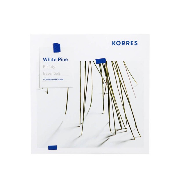 KORRES - Promo Pack Beauty Essentials White Pine Volumizing Serum-in-Moisturizer (40ml) & ΔΩΡΟ Cashmere Kumquat Eau De Toilette (10ml) & Volcanic Minerals Drama Volume Mascara (4ml)