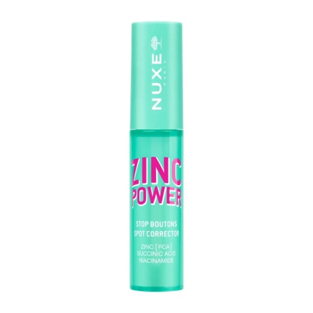 Nuxe Zinc Power Spot Corrector, Τοπική Φροντίδα για Ατέλειες, 10ml
