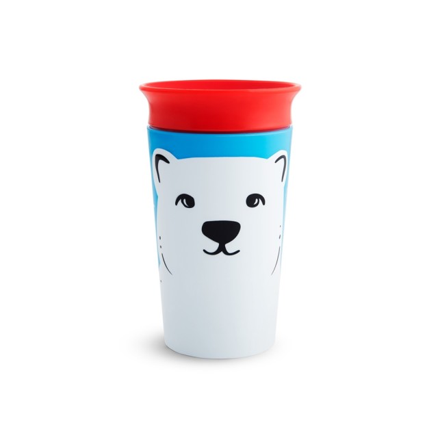 MUNCHKIN - Miracle Sippy Cup 360° Polar Bear 12m+ | 266 ml