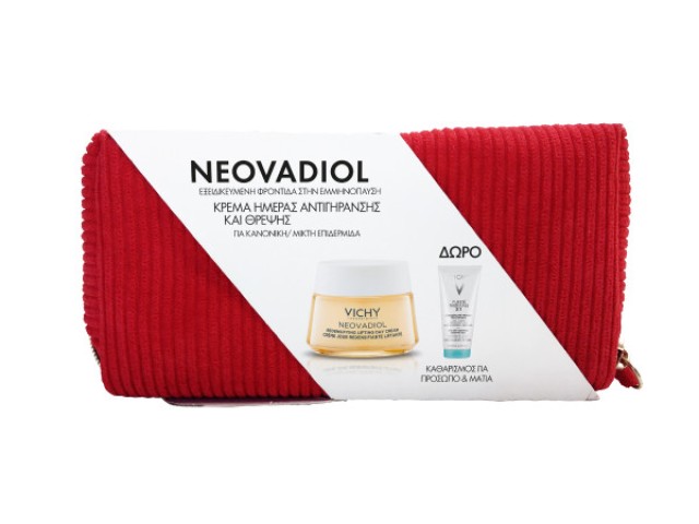 VICHY - Promo Neovadiol Peri Menopause Redensifying Lifting Day Cream Normal Skin (50ml) & Δώρο Purete Thermale Γαλάκτωμα Καθαρισμού 3 σε 1 (100ml)