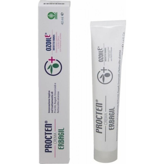 Procten Cream Erbagil Κρέμα Κατά Των Αιμορροίδων 40ml