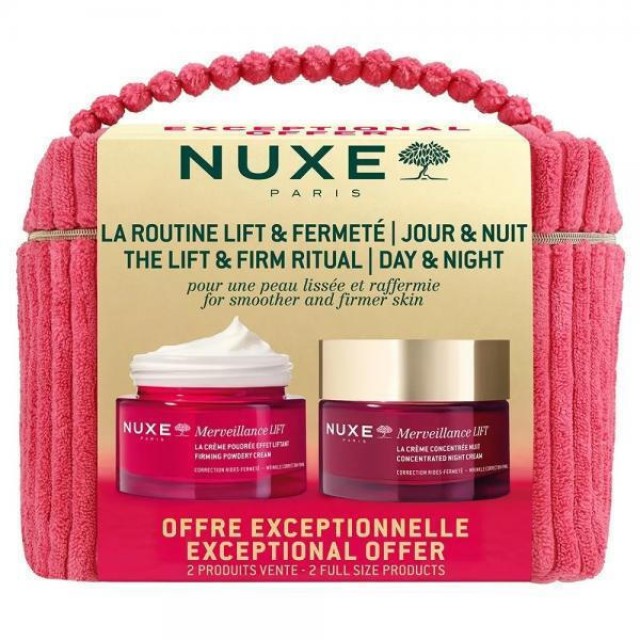 Nuxe Promo Merveillance Lift Firming Powdery Cream 50ml & Lift Concentrated Night Cream 50ml