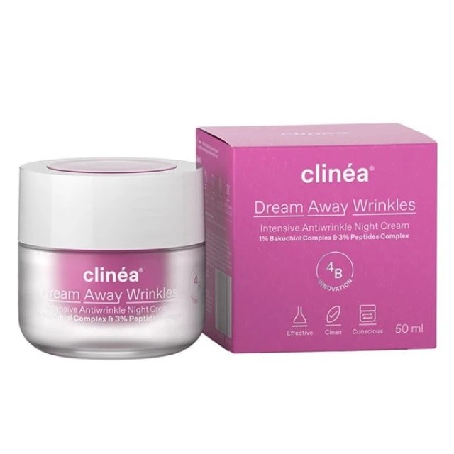Clinea - Dream Away Wrinkles Night Cream 50ml