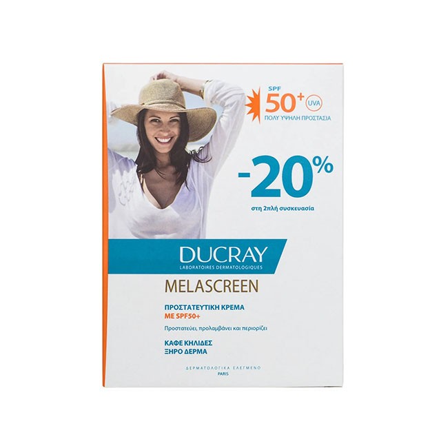 DUCRAY - Melascreen UV Rich Cream SPF50+ | 2x40ml