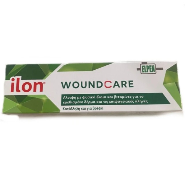 Ιlon Woundcare, Αλοιφή για το Ερεθισμένο Δέρμα και τις Επιφανειακές Πληγές, 50ml