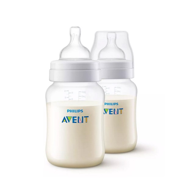 AVENT - Μπιμπερό Anti-colic 1Μ+ Classic (2x260ml)