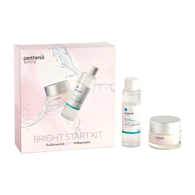 PANTHENOL Extra - Day Cream SPF15 (50ml) & ΔΩΡΟ Micellar True Cleanser 3in1 (100ml)