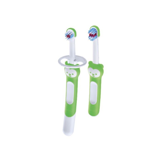 MAM - Learn to Brush Set Green 5m+ | 2τμχ