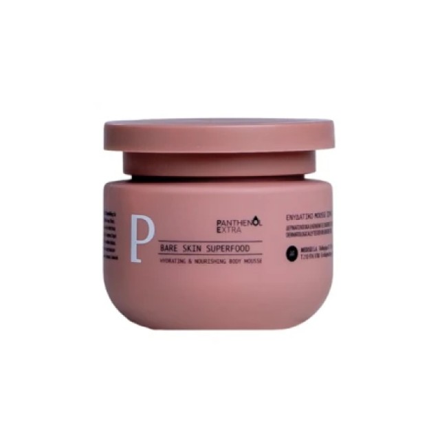 Panthenol Extra Bare Skin Superfood Ενυδατική Mousse Σώματος 230ml