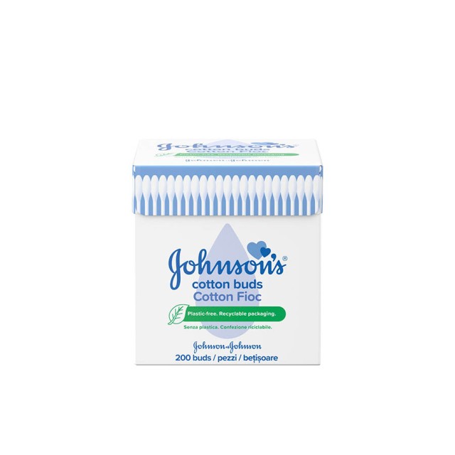 JOHNSON & JOHNSON - Cotton Buds Μπατονέτες | 200τμχ