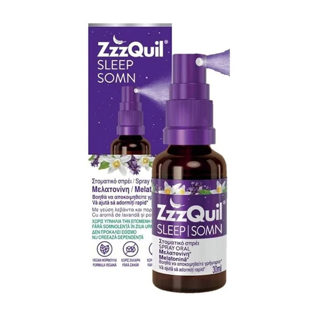 ZzzQuil Natura Melatonin Spray 30ml
