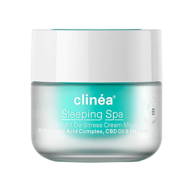 CLINEA - Sleeping Spa Κρέμα-μάσκα De-Stress Νυκτός | 50ml