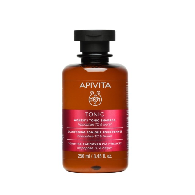 APIVITA - Womens Tonic Τονωτικό Σαμπουάν με Ιπποφαές & Δάφνη | 250ml