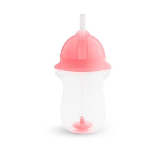 MUNCHKIN - Tip & Sip Straw Cup Pink 12m+ | 296ml