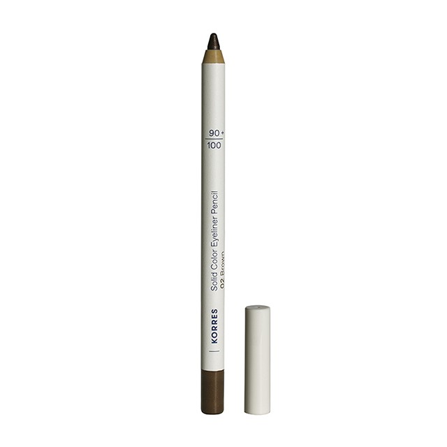 KORRES Solid Color Eyeliner Pencil 02 Brown 1.2g