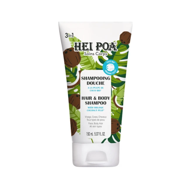 HEI POA - Coconut Hair & Body Shampoo With Organic Coco Pulp | 150ml