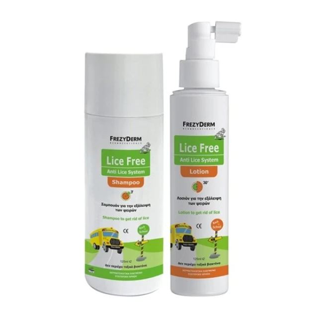 FREZYDERM - Lice Free Set | Shampoo (125ml) + Lotion (125ml)