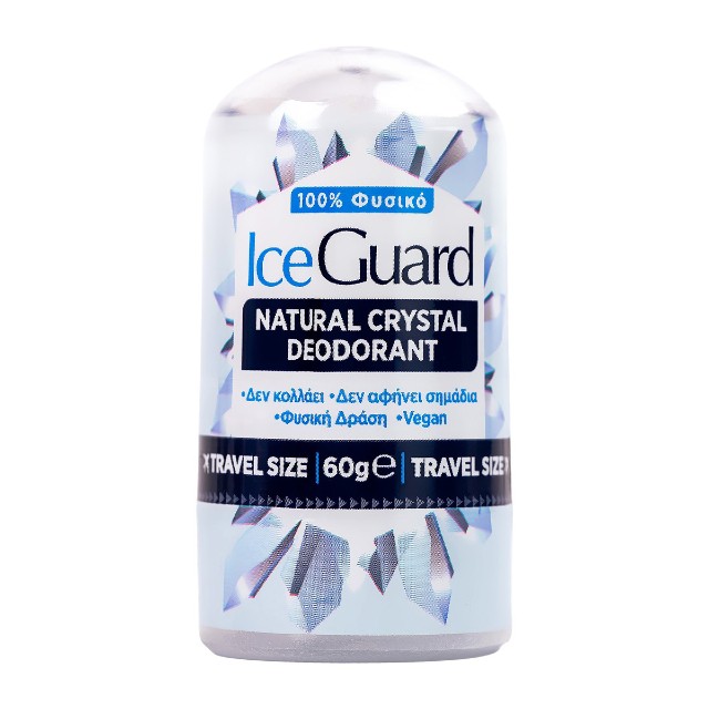 Optima Ice Guard Φυσικό Κρυσταλλικό Αποσμητικό Twist Up Mini 60gr