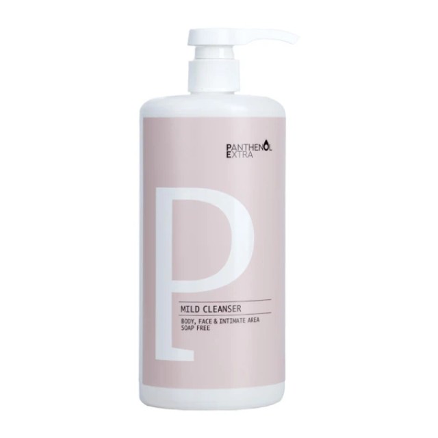 Panthenol Extra Mild Cleanser Καθαριστικό για Πρόσωπο, Σώμα & Ευαίσθητη Περιοχή, 1lt