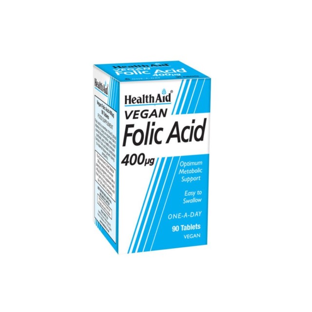 HEALTH AID - Folic Acid 400mg | 90 tabs