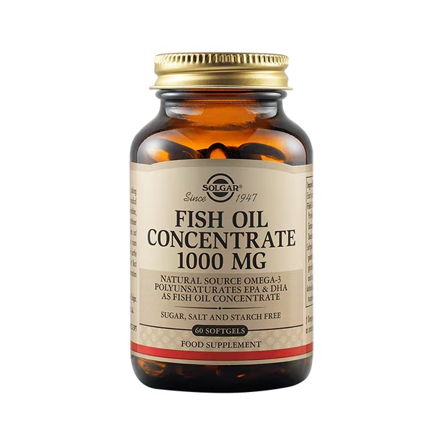 Solgar Fish Oil Concentrate 1000mg 60 Softgels