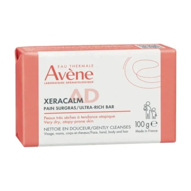 Avene XeraCalm AD Υπερλιπαντική Στερεή Πλάκα, 100g