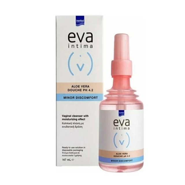 Intermed Eva Intima Minor Discomfort Aloe Vera Douche pH 4.2 147ml