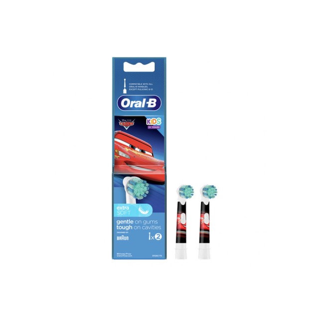 ORAL-B - Stages Power Cars Ανταλλακτικές Κεφαλές Παιδικές | 2τμχ