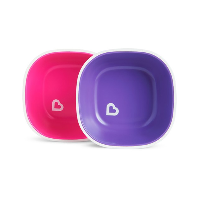 MUNCHKIN - Splash Bowls 6m+ Pink-Purple | 2τμχ
