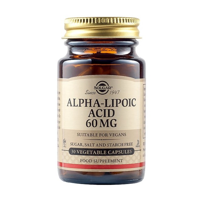 Solgar Alpha-Lipoic Acid 60mg 30 veg.caps