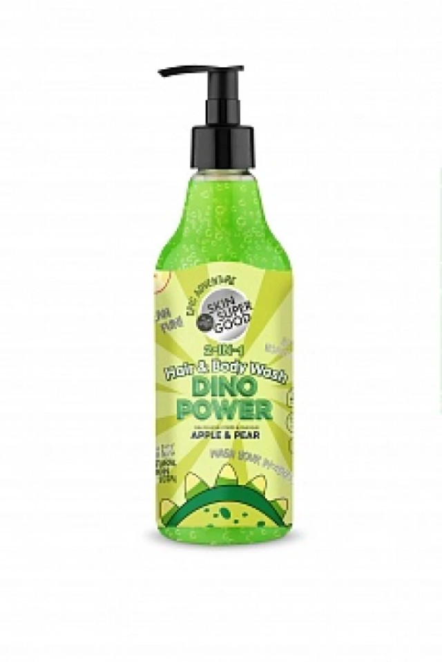 Organic Shop Dino Power 2 σε 1 για Μαλλιά & Σώμα, 500ml